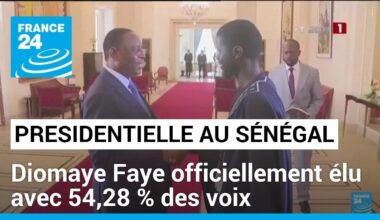 Au Sénégal, le Conseil constitutionnel proclame Bassirou Diomaye Faye président élu