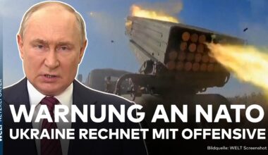 PUTINS KRIEG: Warnung an USA und Nato! Ukraine rechnet mit baldiger Offensive von Russland