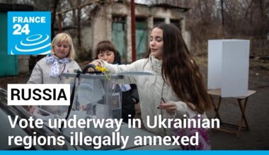 Vote underway in Ukrainian regions illegally annexed by Russia • FRANCE 24 English