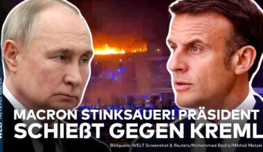 EKLAT ZWISCHEN KREML UND PARIS: Russland wirft Frankreich Mitschuld am Terroranschlag in Moskau vor