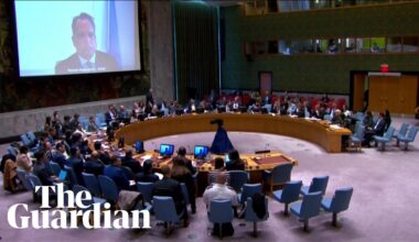 Earthquake shakes UN security council meeting in New York