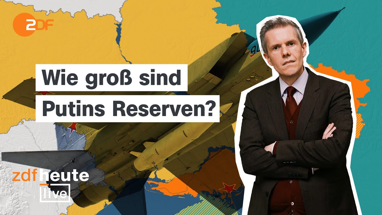 Panzer und Raketen: Wie lange kann Putin die Ukraine terrorisieren? | Marcus Keupp bei ZDFheute live