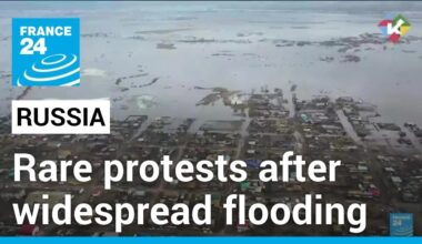 Locals protest as Russian regions face worst flooding for decades • FRANCE 24 English