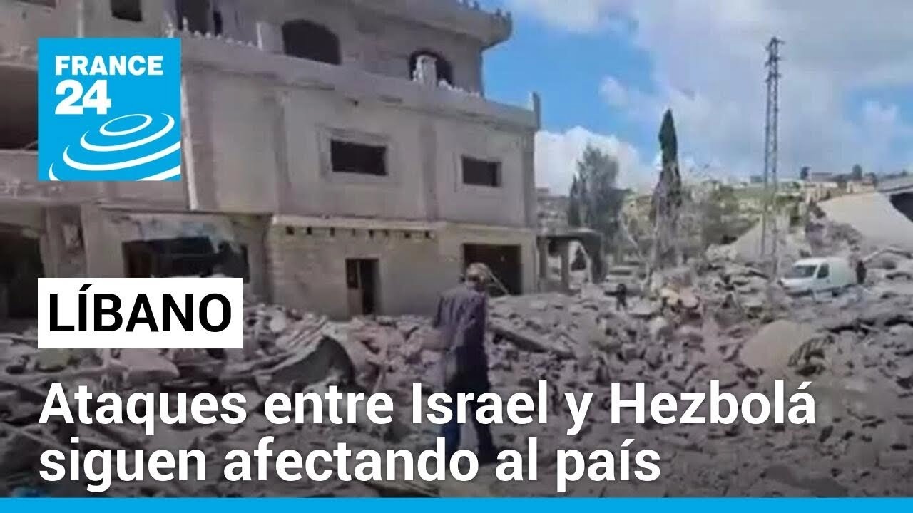 Bombardeos entre Israel y Hezbolá afecta la vida de los libaneses • FRANCE 24 Español