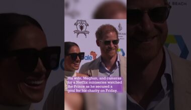 Prince Harry and Meghan Markle’s Adorable Kiss After Polo Victory