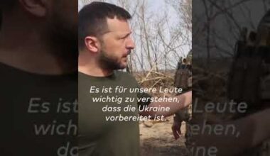 FRONTBESUCH: Selenskyj in Charkiw – Hier rechnet die Ukraine mit russischer Offensive WELT #shorts