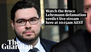 Watch Bruce Lehrmann verdict live stream as defamation case judgment delivered