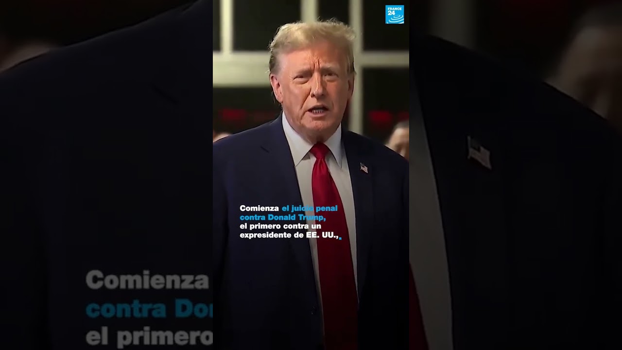 1/2 ▶️ “Es una persecución política”: Donald Trump desestima caso de soborno