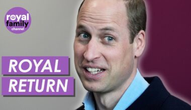 Prince William to Return to Official Engagements