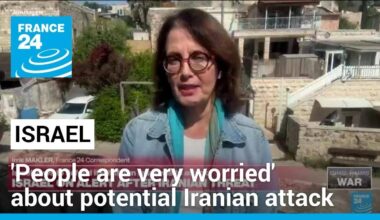 'People are very worried': Iran imminent attack threat puts Israel on edge • FRANCE 24 English