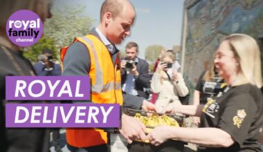 Prince William Delivers Food to West London Youth Centre