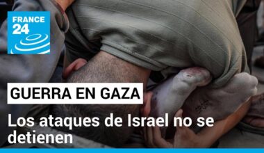 Israel ataca el centro y sur de la Franja de Gaza; al menos 56 palestinos muertos en 24 horas