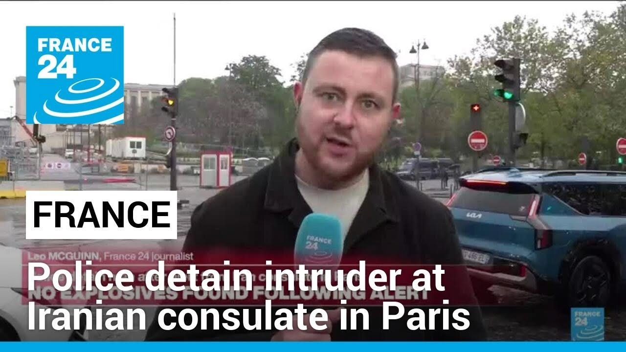 Police find no weapons on man detained after operation at Iranian consulate in Paris • FRANCE 24