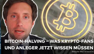 BITCOIN HALVING: Countdown bei Kryptowährung läuft – Was Krypto-Fans und Anleger jetzt wissen müssen