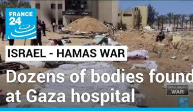 Dozens of bodies found at southern Gaza hospital • FRANCE 24 English