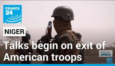 US, Niger begin talks on exit of American troops • FRANCE 24 English