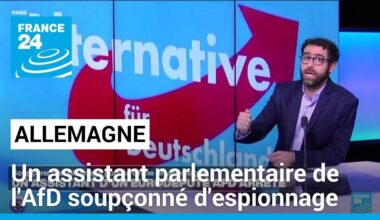 Allemagne : un assistant parlementaire de l'AfD soupçonné d'espionnage au profit de la Chine