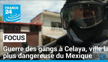 Celaya, ville la plus dangereuse du Mexique, souffre de la guerre des gangs • FRANCE 24