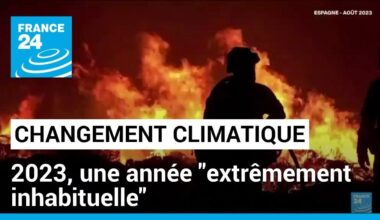 Le programme Copernicus alerte sur l'ampleur du changement climatique • FRANCE 24