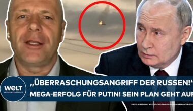 UKRAINE-KRIEG: Desaster für Putin! "Das ist ein schwerer Verlust!" Langstreckenbomber abgeschossen!