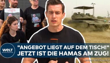 KRIEG IN ISRAEL: Waffenruhe gegen Geiseln! "Weitgehende Zugeständnisse!" ...doch die Hamas zögert!