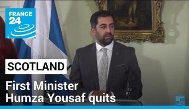 Scotland's First Minister Humza Yousaf quits in boost to Labour before UK vote • FRANCE 24 English