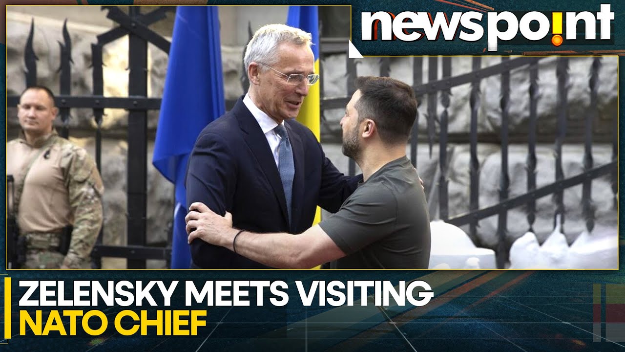 Russia-Ukraine war: President Zelensky meets and holds talks with visiting NATO chief in Kyiv | WION