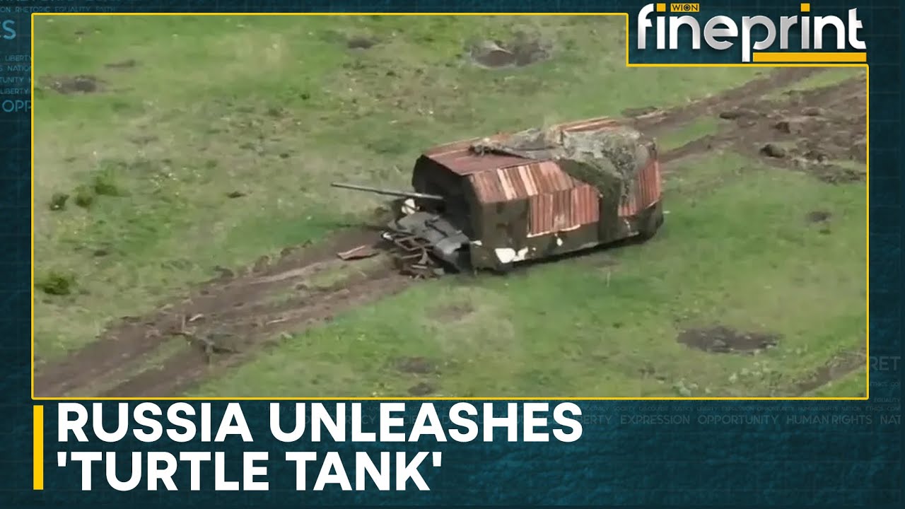 Russia-Ukraine War | Turtle Tank: Russians unveil effective innovation on Ukraine battlefield | WION