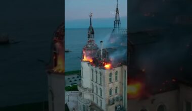 Russian attack on Ukraine left landmark  “Harry Potter Castle” damaged