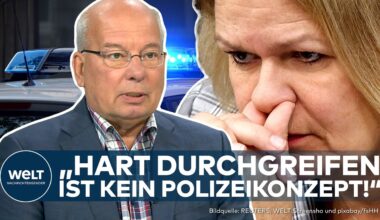 BERLIN: "Purer Populismus!" – Rainer Wendt attackiert Nancy Faeser im Streit um Polizeikompetenzen!