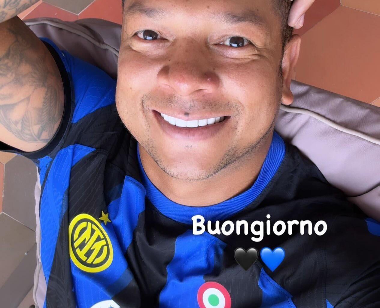 Fredy Guarin on Instagram 🖤💙