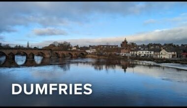 Exploring a hidden gem in the south of Scotland - the beautiful and historic town of Dumfries!