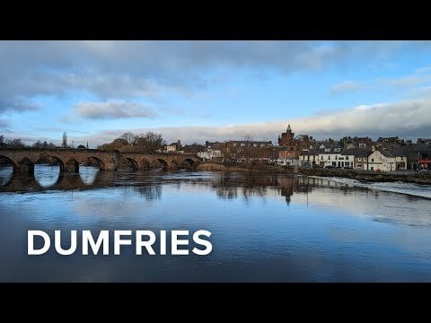 Exploring a hidden gem in the south of Scotland - the beautiful and historic town of Dumfries!