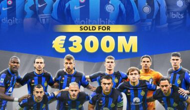 [Score 90] Inter sold these five players for more than twice the amount they’ve spent on the starting XI that won them Serie A this season.