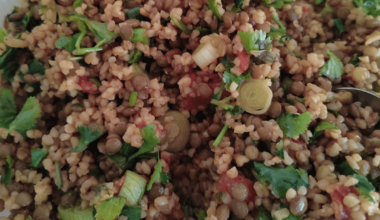 Linsen Bulgur Salat