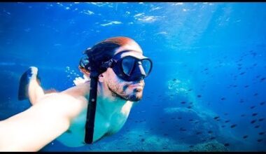 Underwater Bliss while Freediving near Pula, Croatia