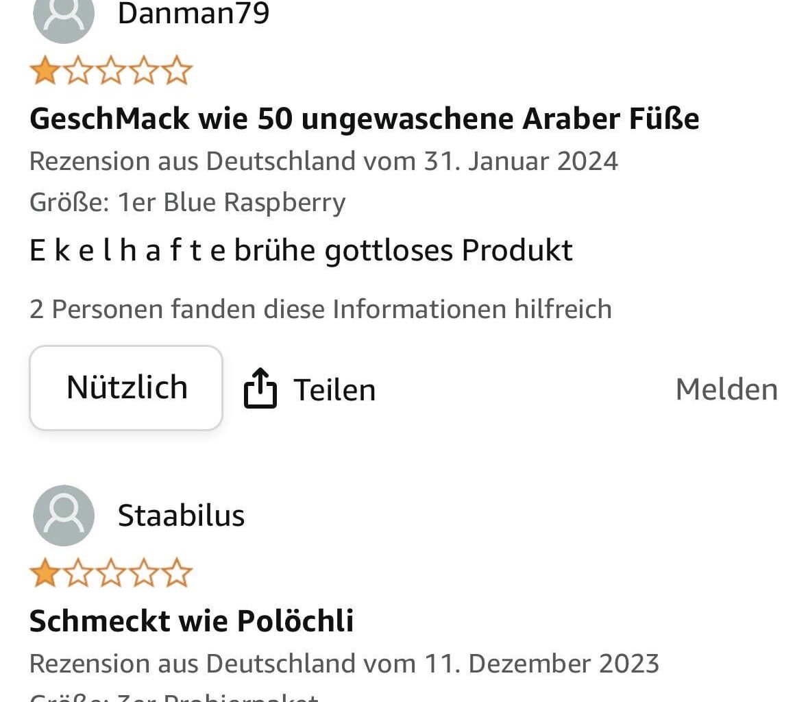 Wer also wissen will wie Araberfüsse oder Polöcher schmecken, der kauft ne Flasche Prime😂😂