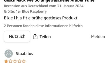 Wer also wissen will wie Araberfüsse oder Polöcher schmecken, der kauft ne Flasche Prime😂😂