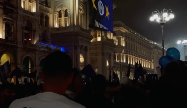 "This wonderful night will give us the colours of our crest: black and blue against a backdrop of stars. It shall be called Internazionale, because we are brothers of the world." ⚫️ 🔵 👊🏾