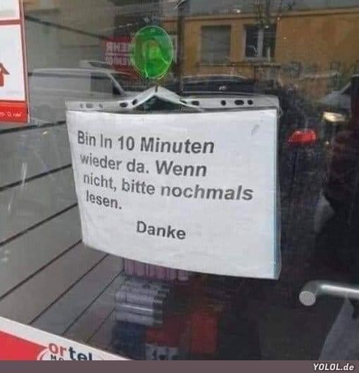 Bitte Nochmal 😅