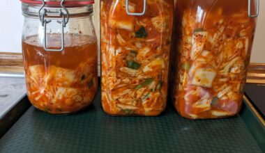 Neues Kimchi batch