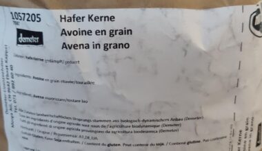 haferkernen für porridge?