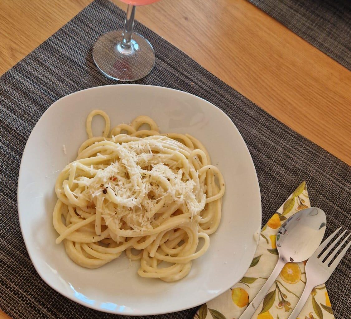 Römische Tonarelli Cacio e Pepe