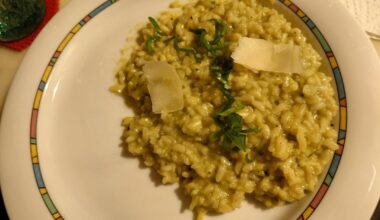 Bärlauch Risotto