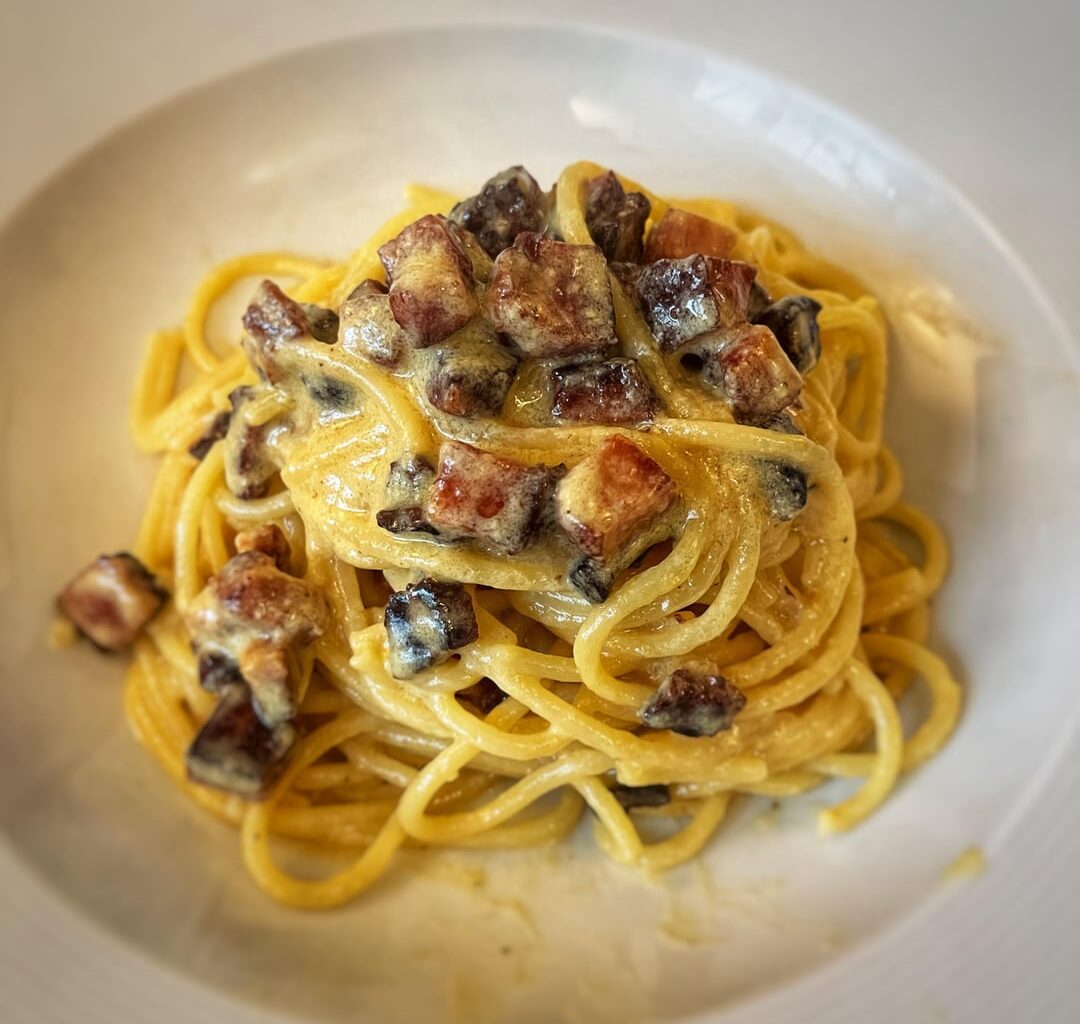 Selbstgemachte Carbonara