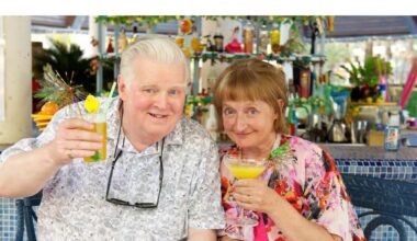 Donald and Jacqueline from “Benidorm” are the original poly couple