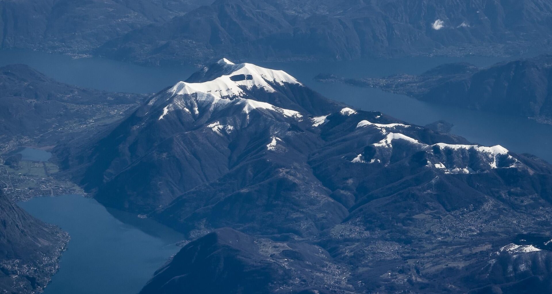 Italian Alps from the above