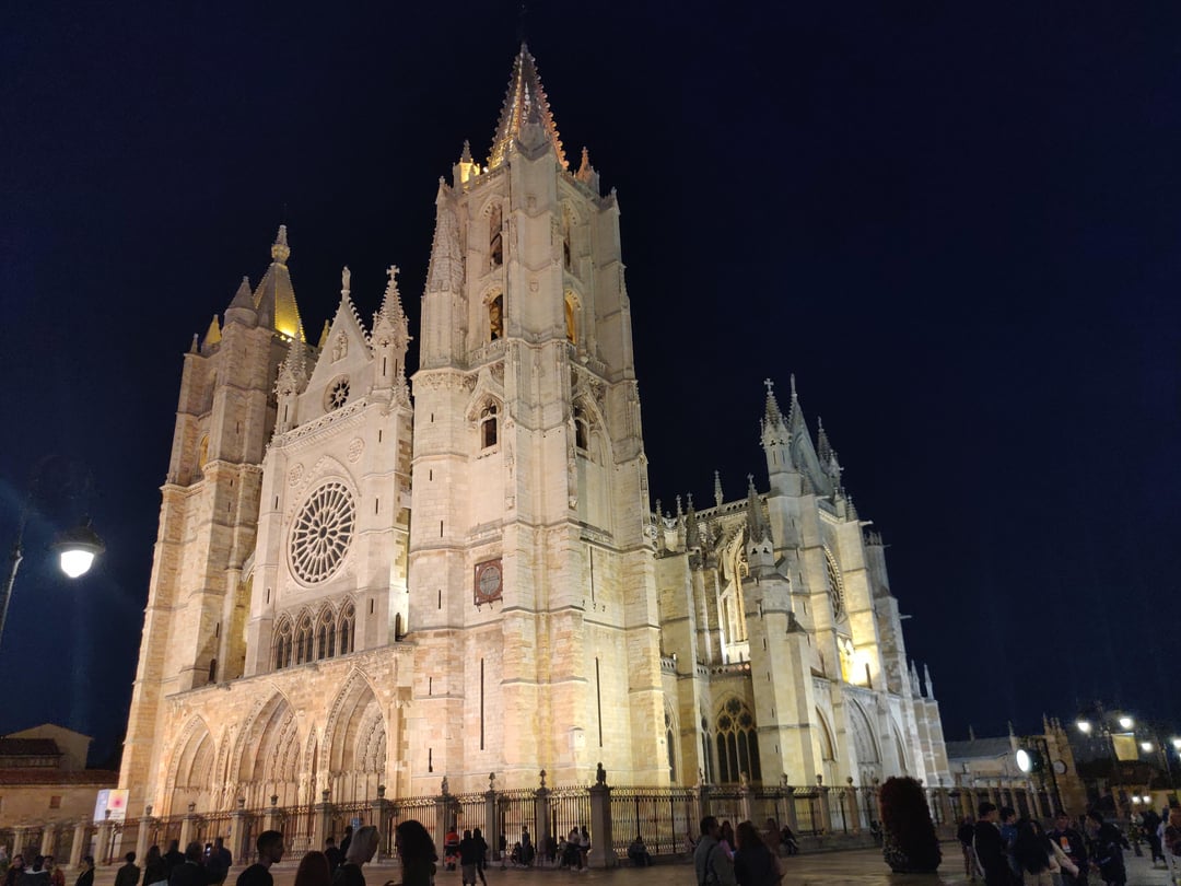 Cathedral, León, Spain .