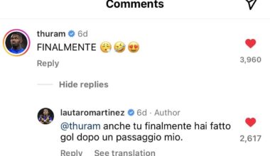 Found on Lautaro’s post game instagram post 😂