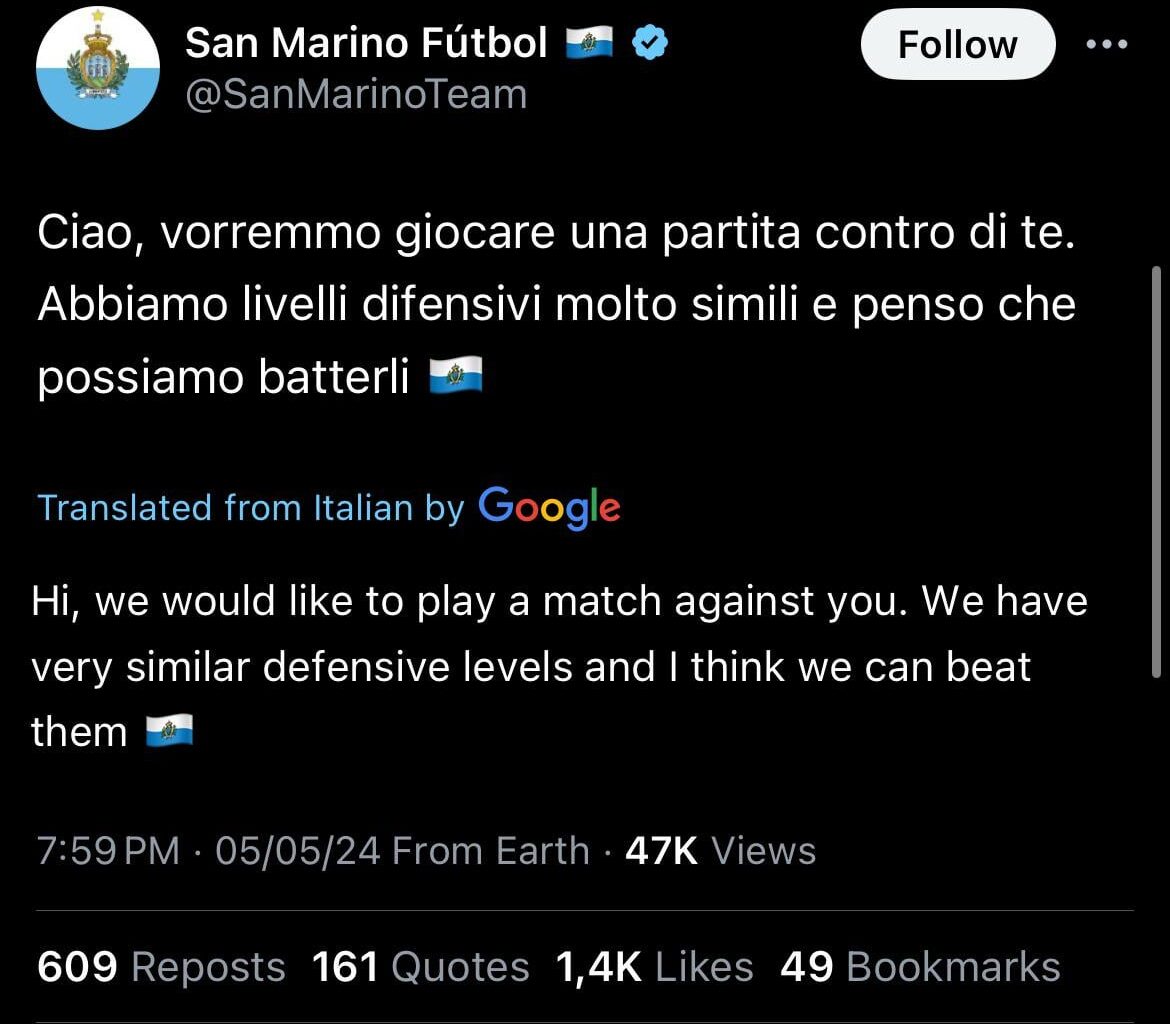 I’ve actually screamed. This is under Milan’s FT post on Twitter 💀